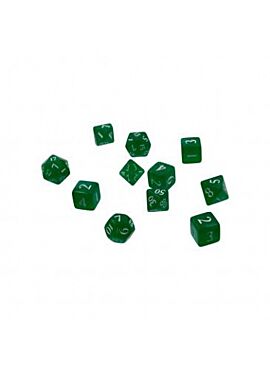 UP - Eclipse 11 Dice Set: Forest Green